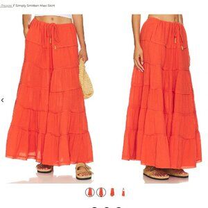 Free People Simply Smitten Maxi Skirt